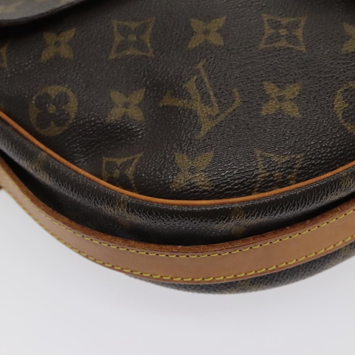 LOUIS VUITTON Monogram Jeune Fille GM Shoulder Bag M51225 LV Auth 95200