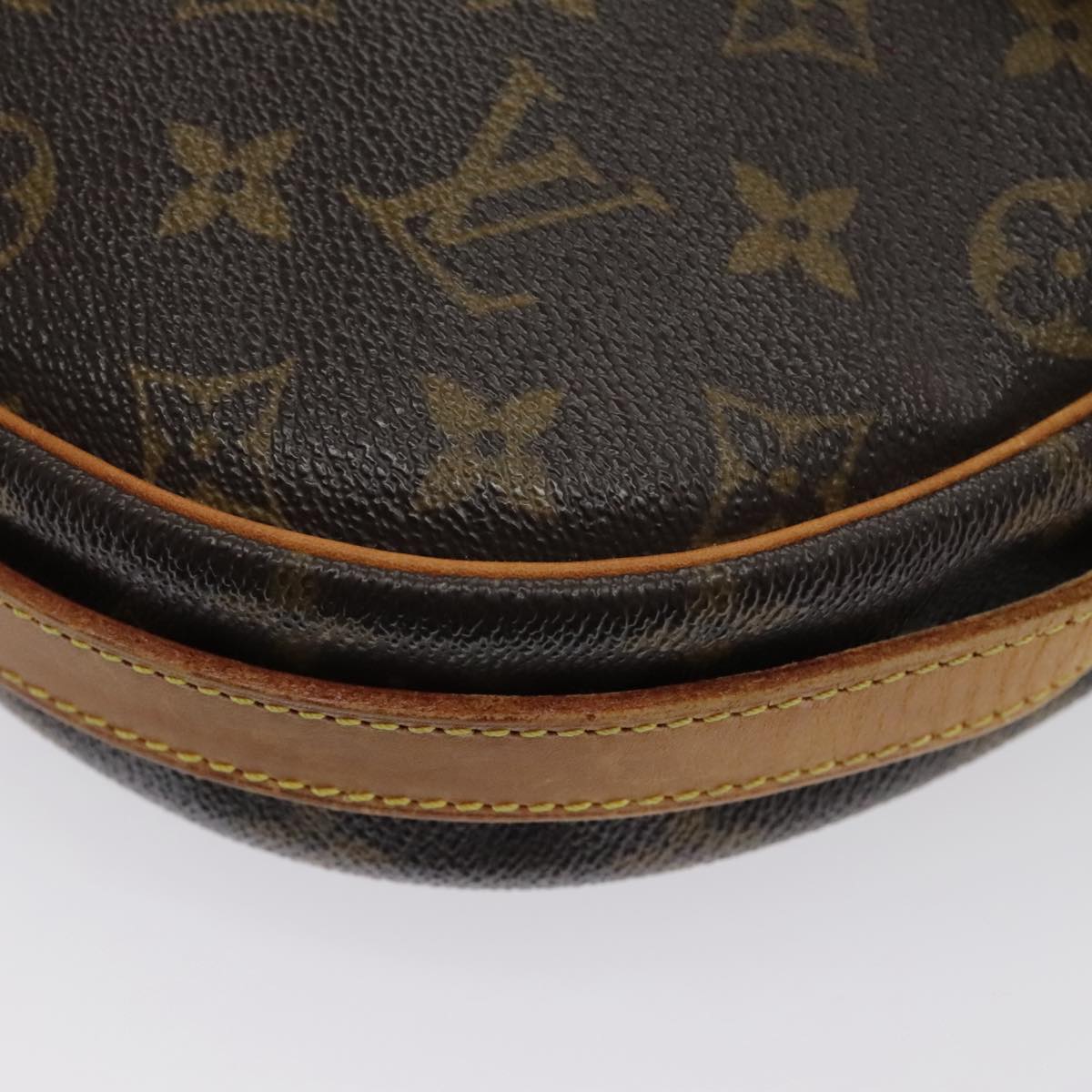 LOUIS VUITTON Monogram Jeune Fille GM Shoulder Bag M51225 LV Auth 95200