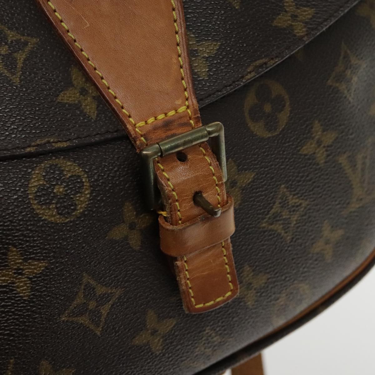 LOUIS VUITTON Monogram Jeune Fille GM Shoulder Bag M51225 LV Auth 95200