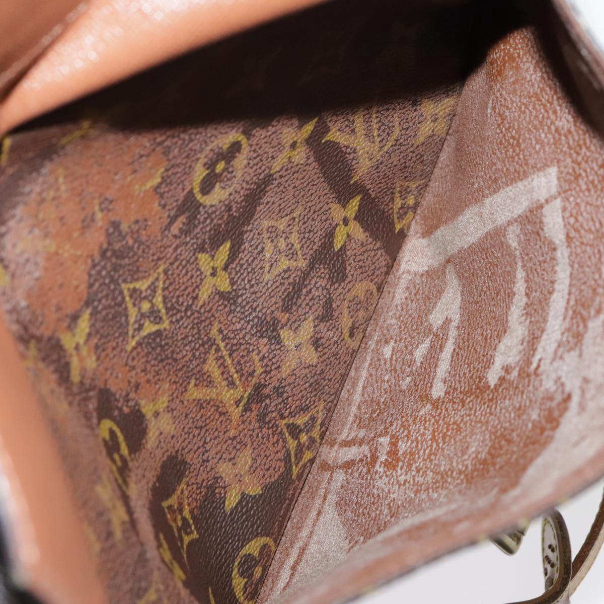 LOUIS VUITTON Monogram Jeune Fille GM Shoulder Bag M51225 LV Auth 95200