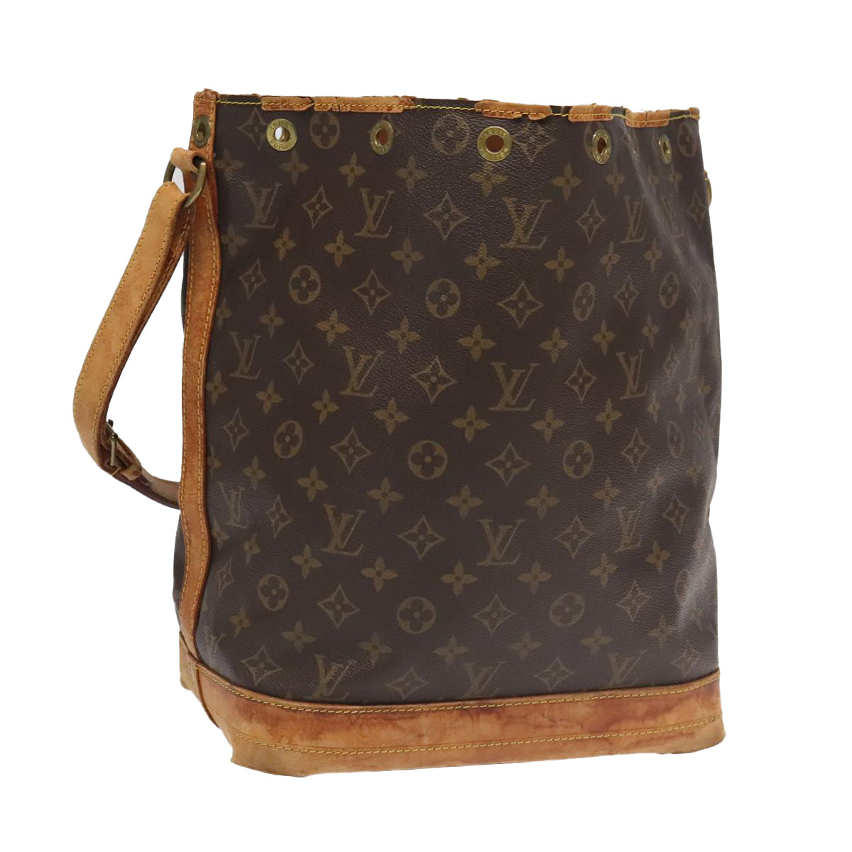 LOUIS VUITTON Monogram Noe Shoulder Bag M42224 LV Auth 95201