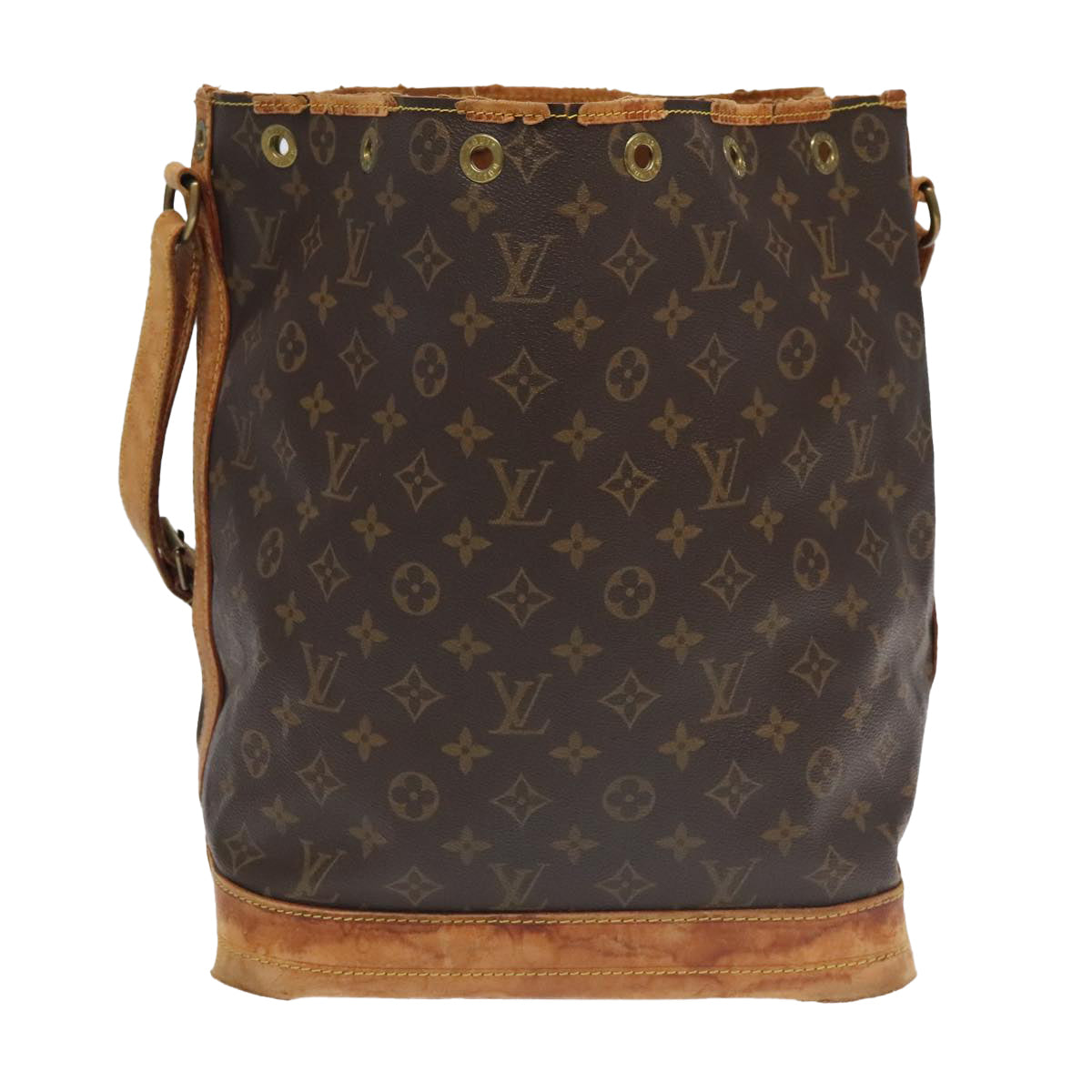 LOUIS VUITTON Monogram Noe Shoulder Bag M42224 LV Auth 95201