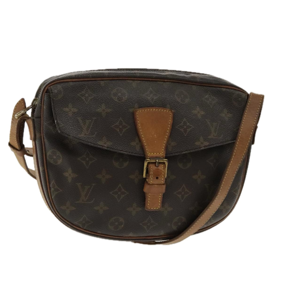 LOUIS VUITTON Monogram Jeune Fille GM Shoulder Bag M51225 LV Auth 95209