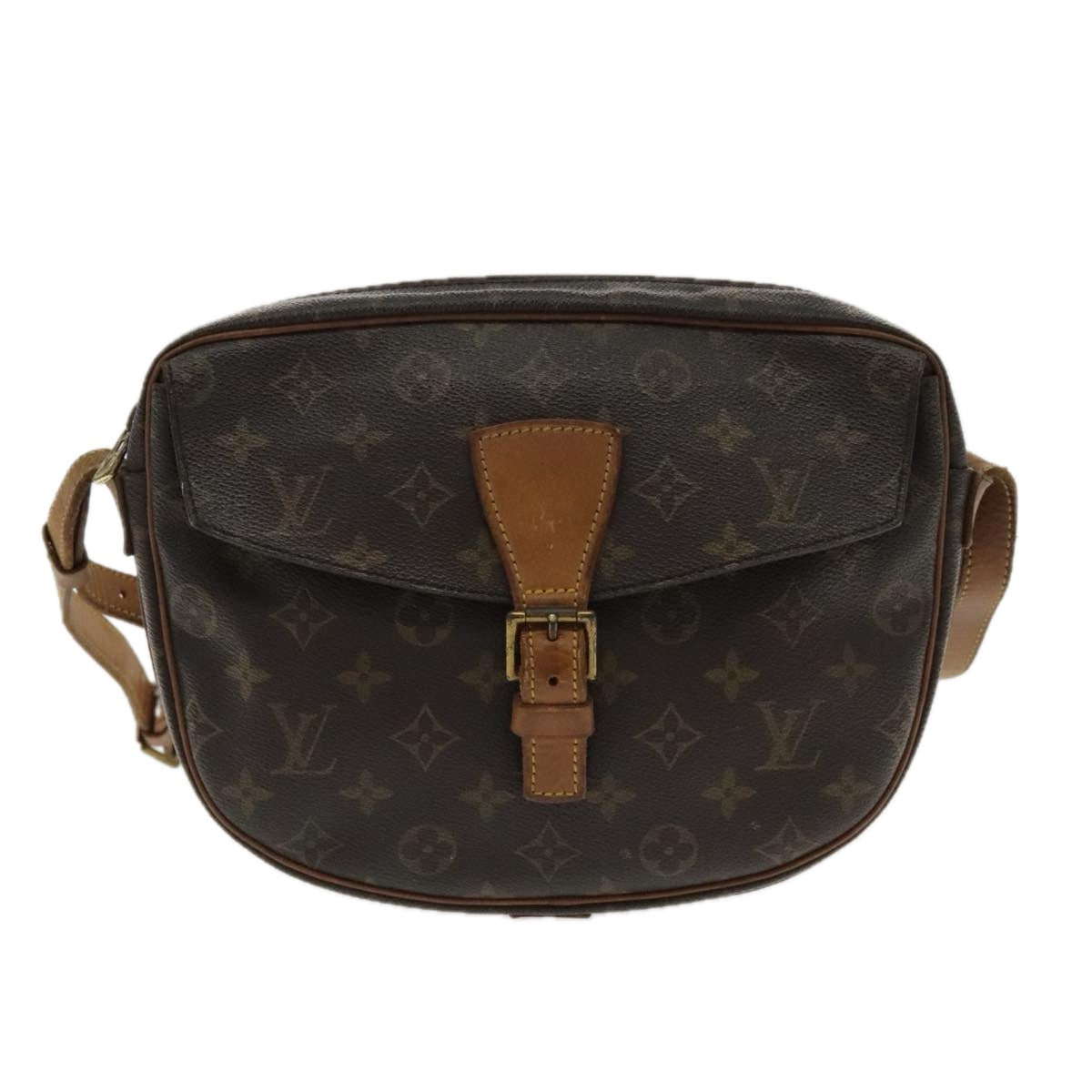 LOUIS VUITTON Monogram Jeune Fille GM Shoulder Bag M51225 LV Auth 95209