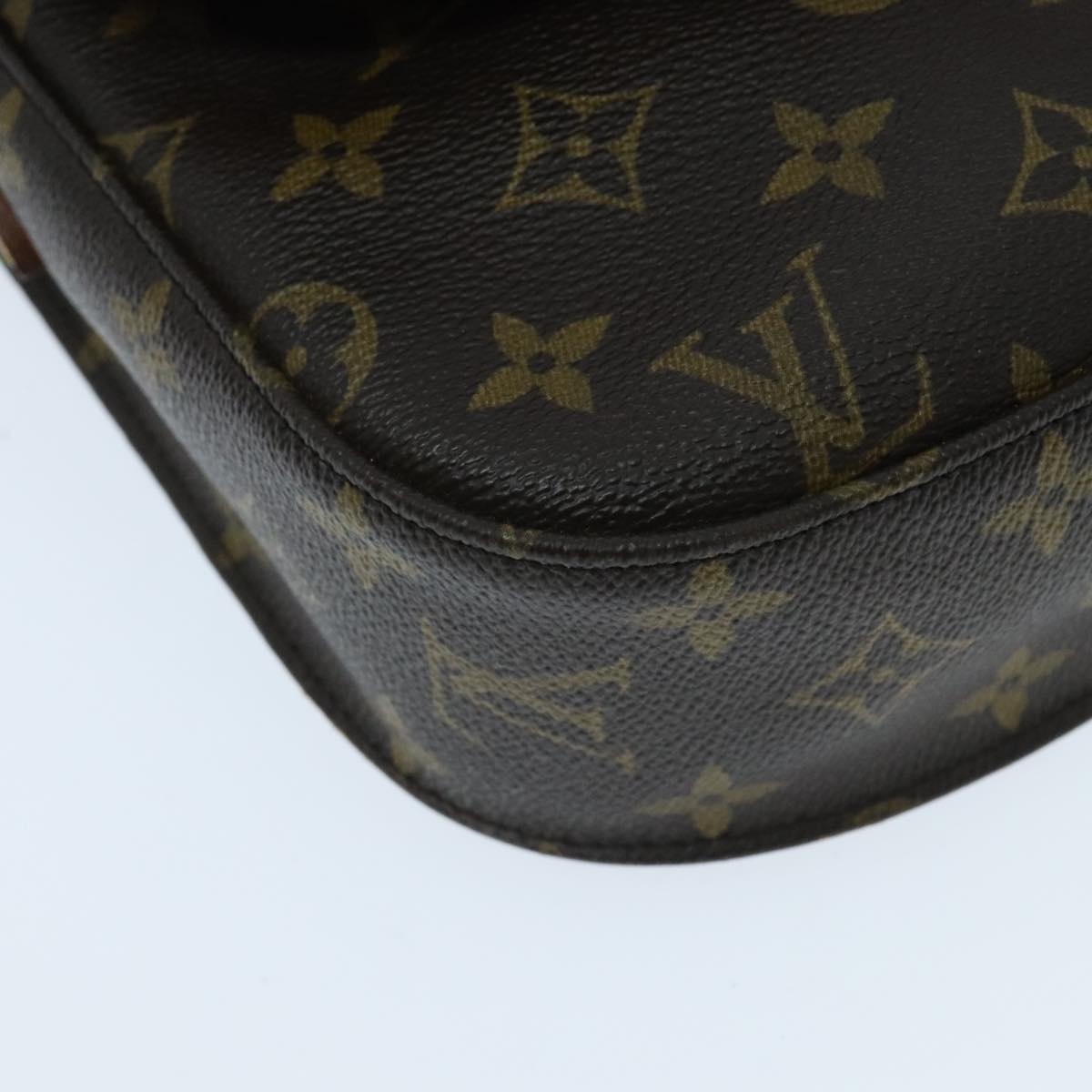 LOUIS VUITTON Monogram Saint Cloud GM Shoulder Bag M51242 LV Auth 95210