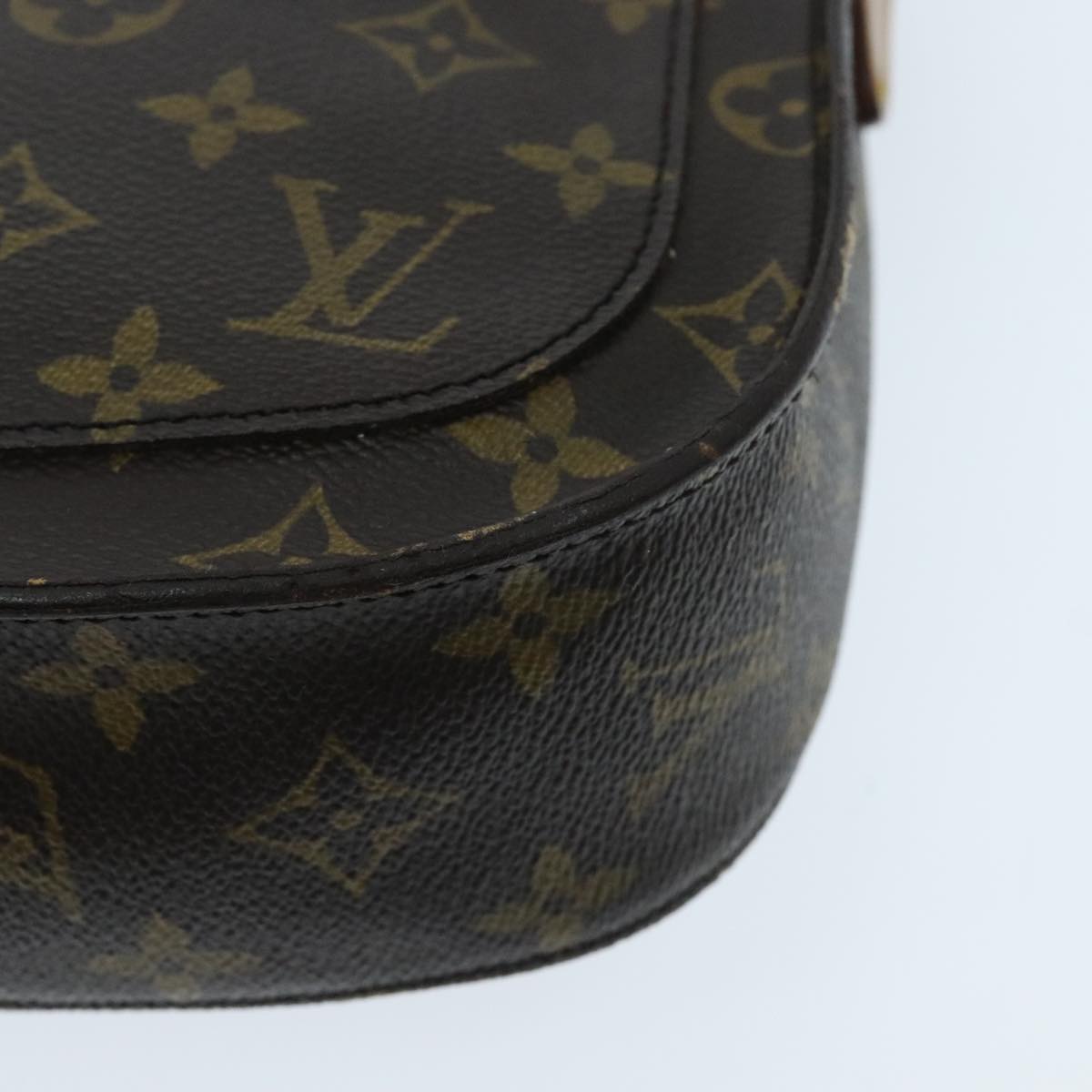 LOUIS VUITTON Monogram Saint Cloud GM Shoulder Bag M51242 LV Auth 95210