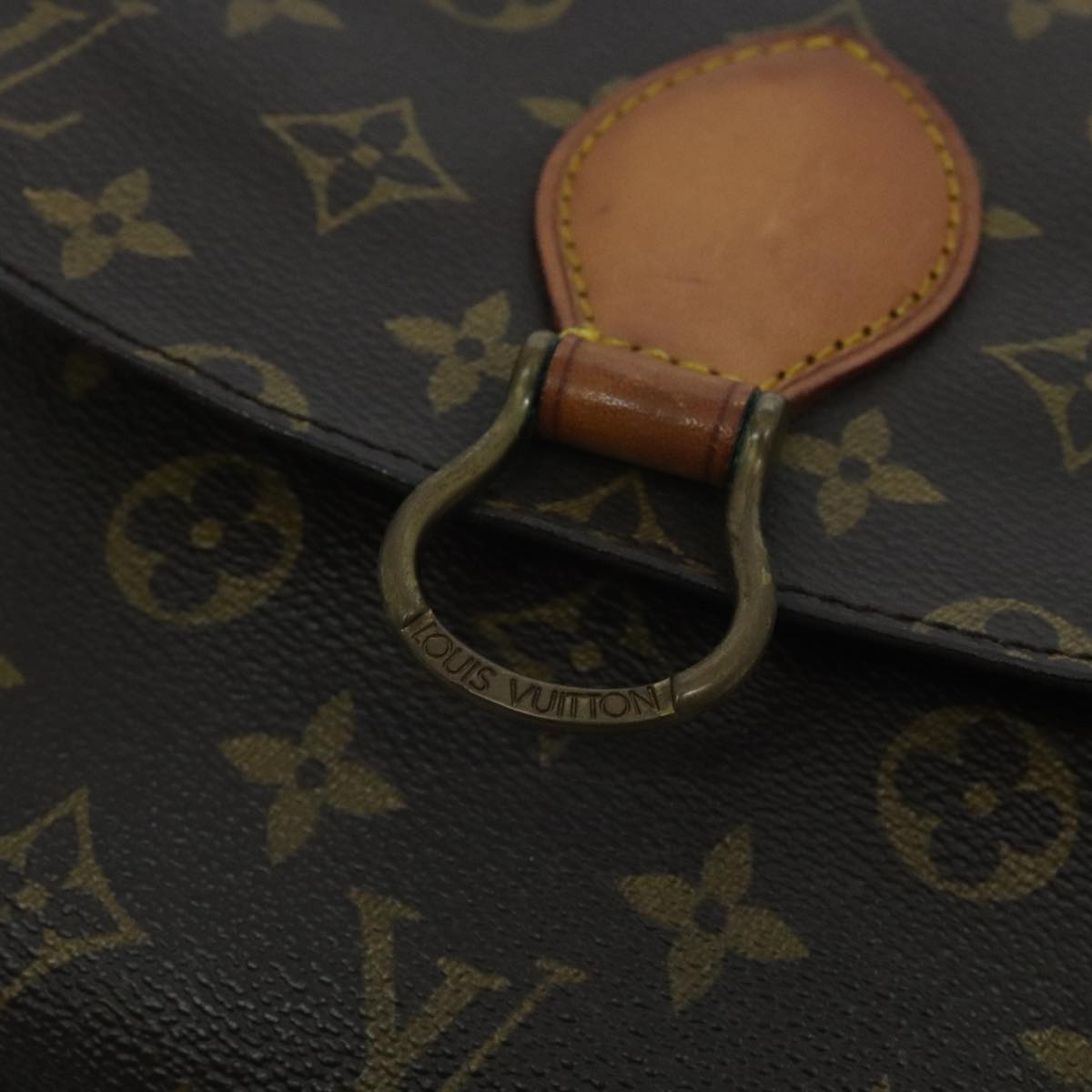 LOUIS VUITTON Monogram Saint Cloud GM Shoulder Bag M51242 LV Auth 95210