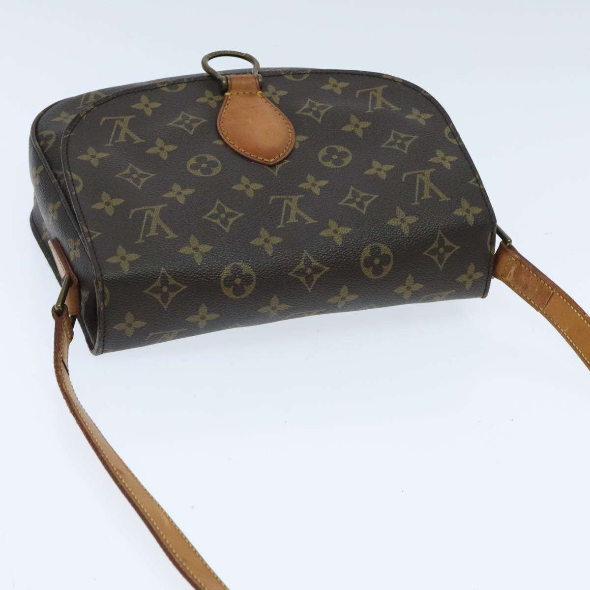 LOUIS VUITTON Monogram Saint Cloud GM Shoulder Bag M51242 LV Auth 95210