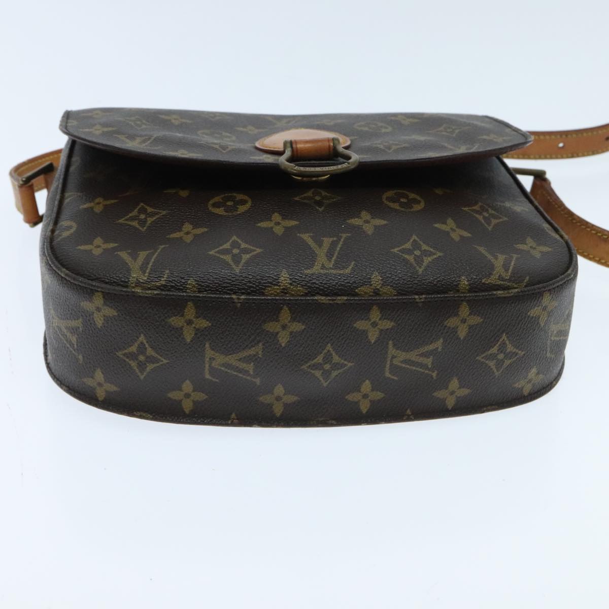 LOUIS VUITTON Monogram Saint Cloud GM Shoulder Bag M51242 LV Auth 95210