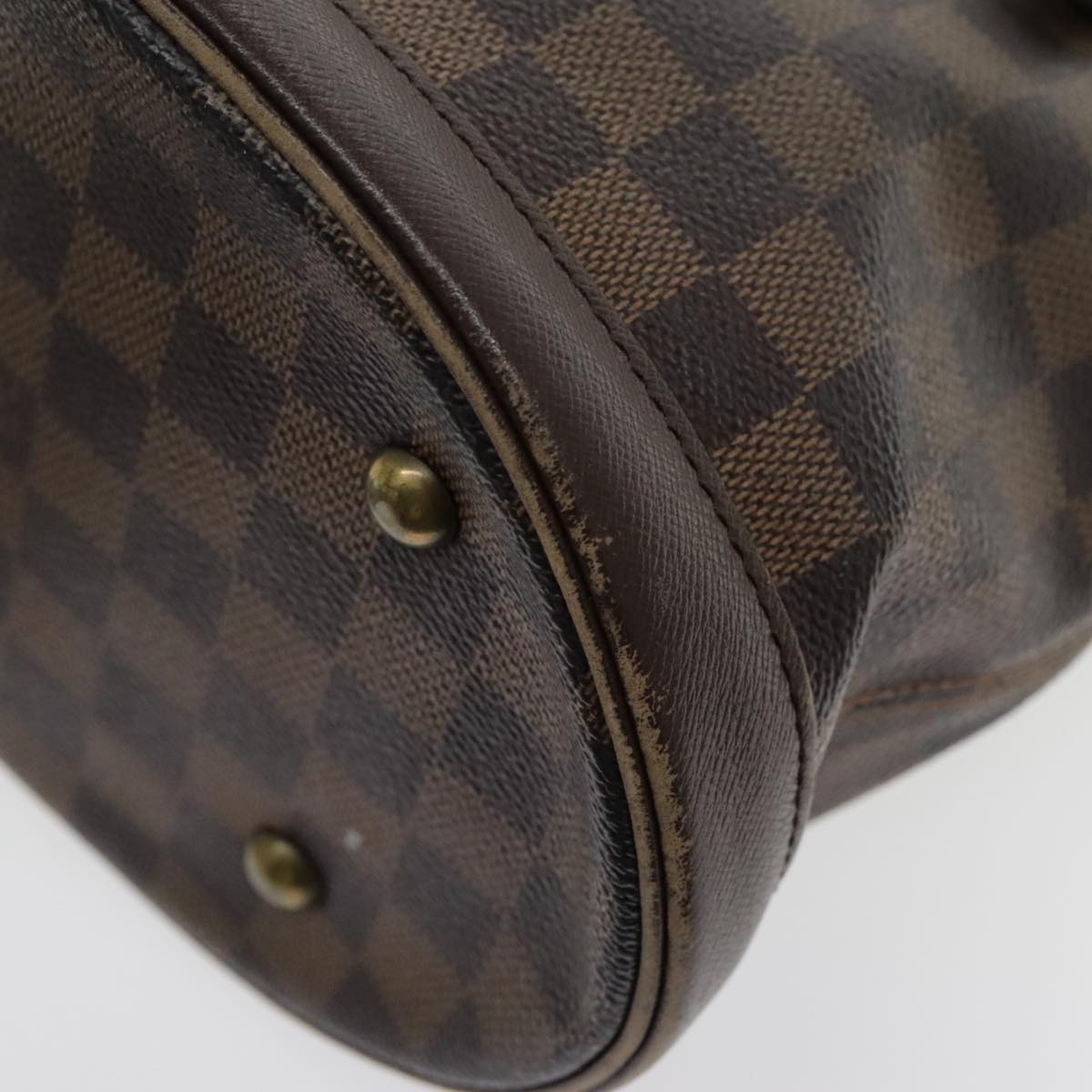 LOUIS VUITTON Damier Ebene Marais Shoulder Bag N42240 LV Auth 95221