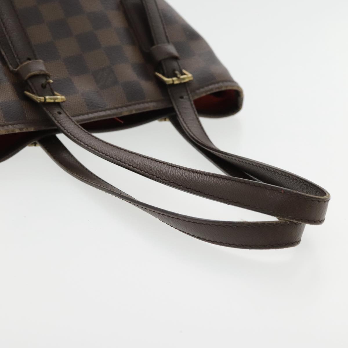 LOUIS VUITTON Damier Ebene Marais Shoulder Bag N42240 LV Auth 95221