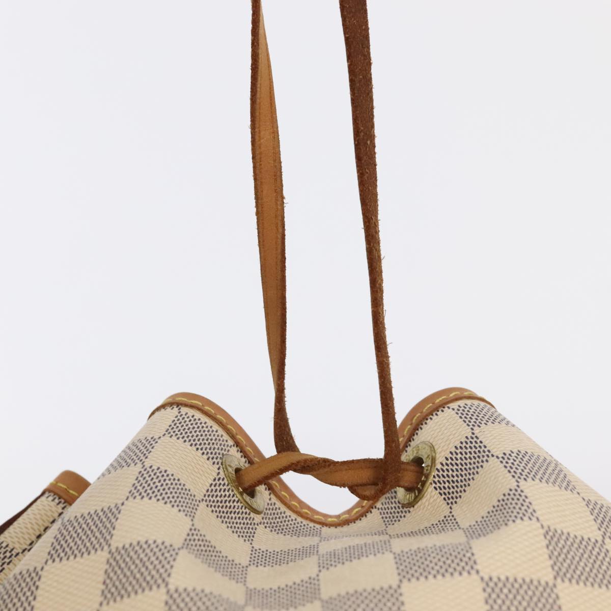 LOUIS VUITTON Damier Azur Noe BB Shoulder Bag N41220 LV Auth 95225