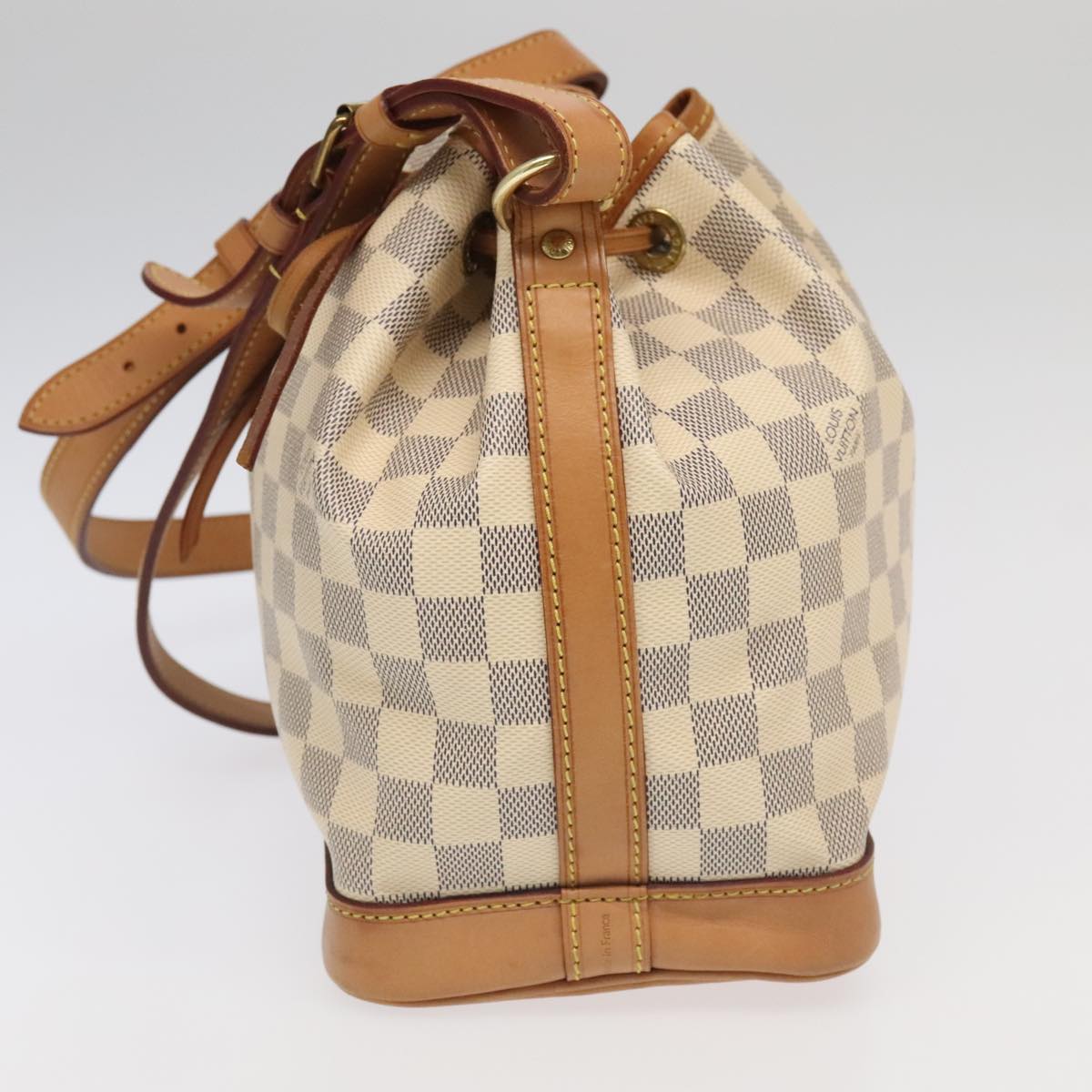 LOUIS VUITTON Damier Azur Noe BB Shoulder Bag N41220 LV Auth 95225