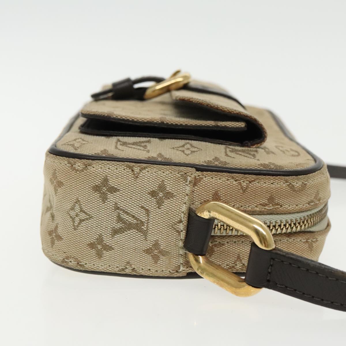 LOUIS VUITTON Monogram Mini Juliet MM Shoulder Bag Khaki M92218 LV Auth 95226