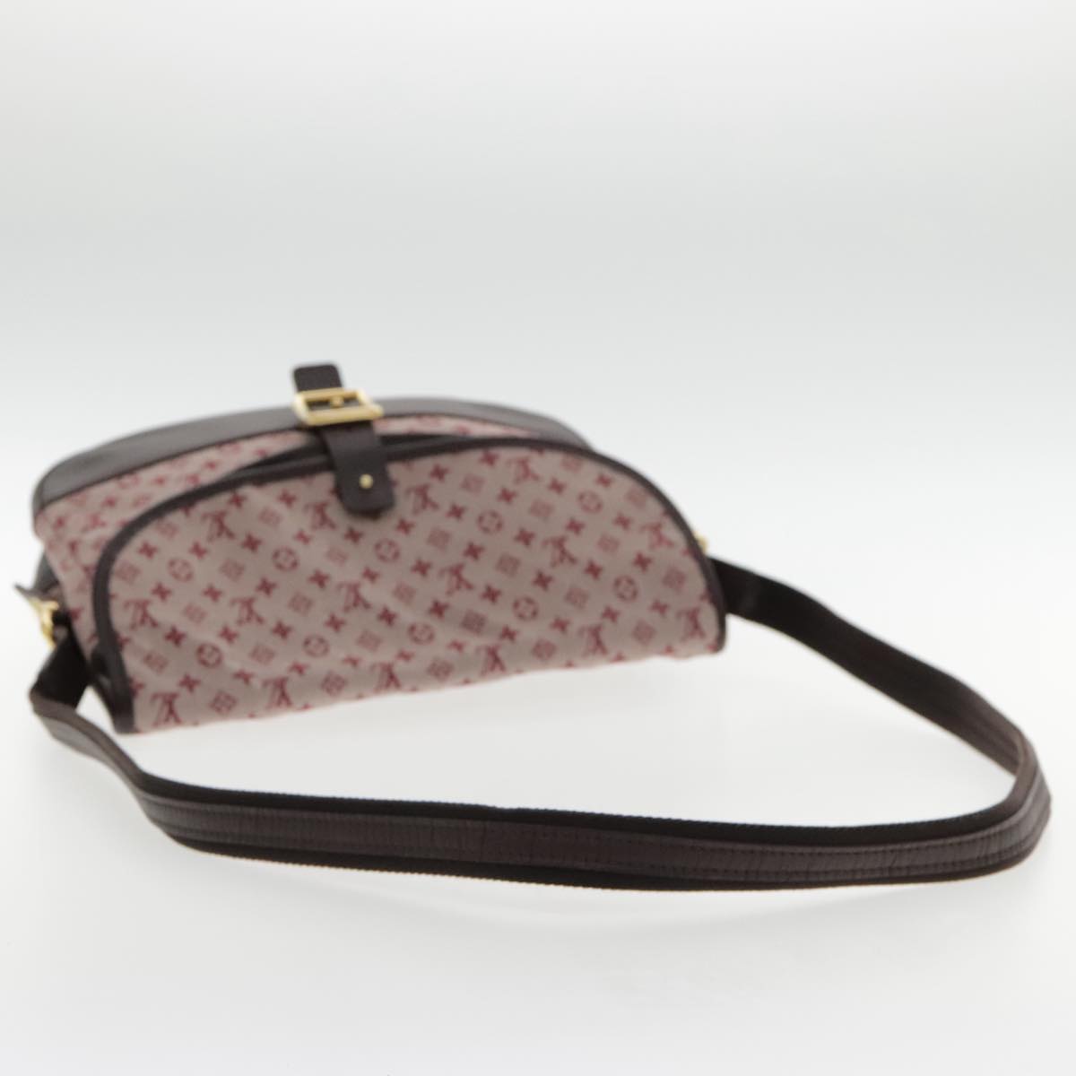 LOUIS VUITTON Monogram mini Marjorie GM Shoulder Bag Red LV Auth 95227