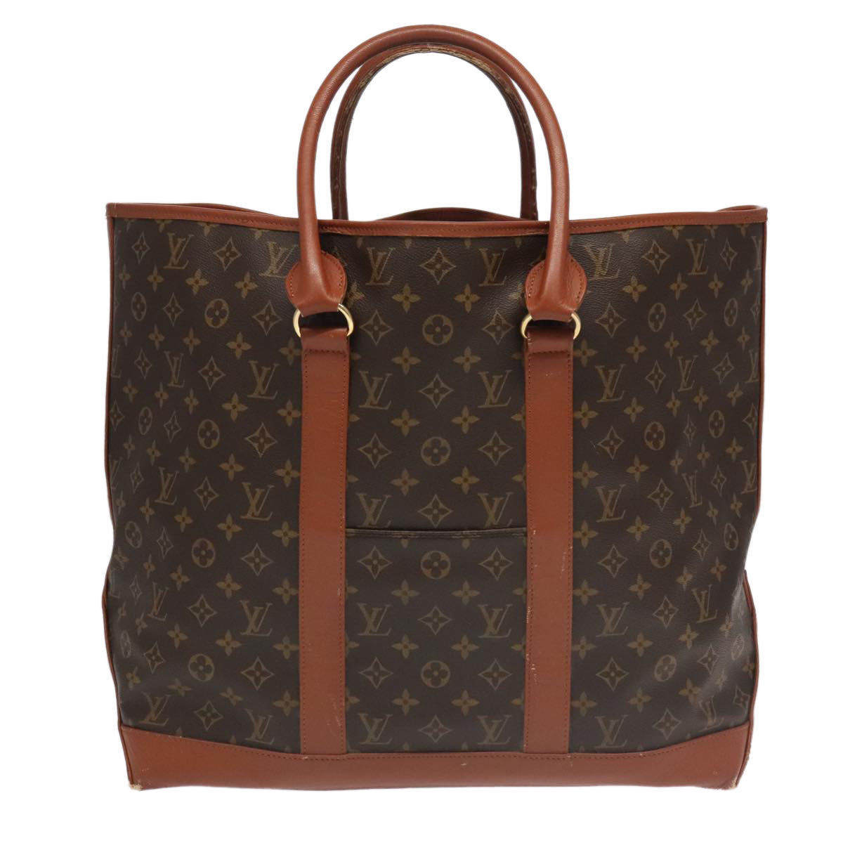 LOUIS VUITTON Monogram Sac Weekend GM Tote Bag M42420 LV Auth 95229 - 0