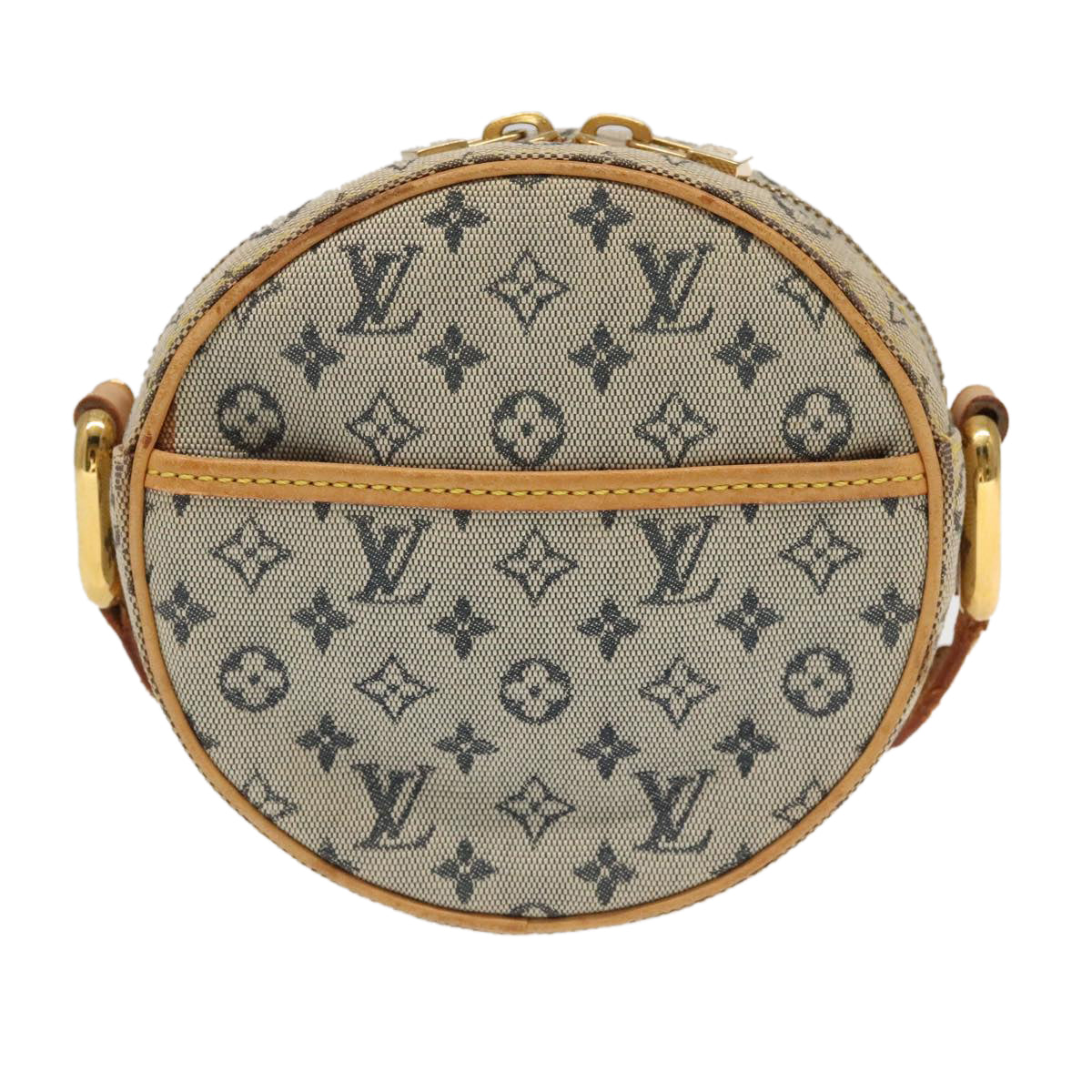 LOUIS VUITTON Monogram Mini Jeanne PM Shoulder Bag Blue M92001 LV Auth 95233