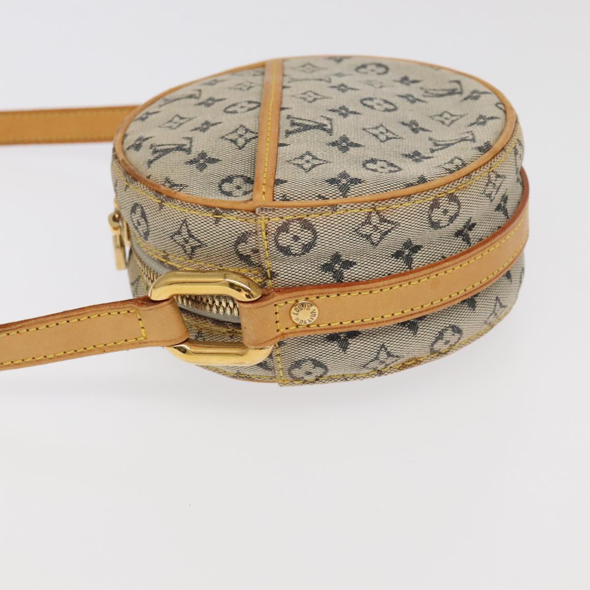 LOUIS VUITTON Monogram Mini Jeanne PM Shoulder Bag Blue M92001 LV Auth 95233