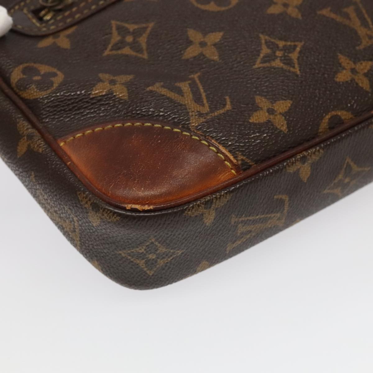 LOUIS VUITTON Monogram Marly Dragonne GM Clutch Bag M51825 LV Auth 95241