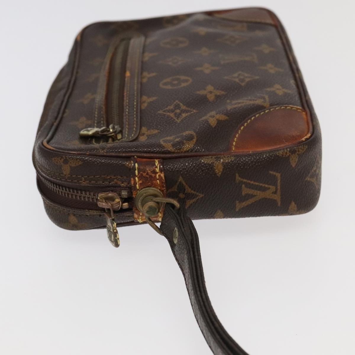 LOUIS VUITTON Monogram Marly Dragonne GM Clutch Bag M51825 LV Auth 95241