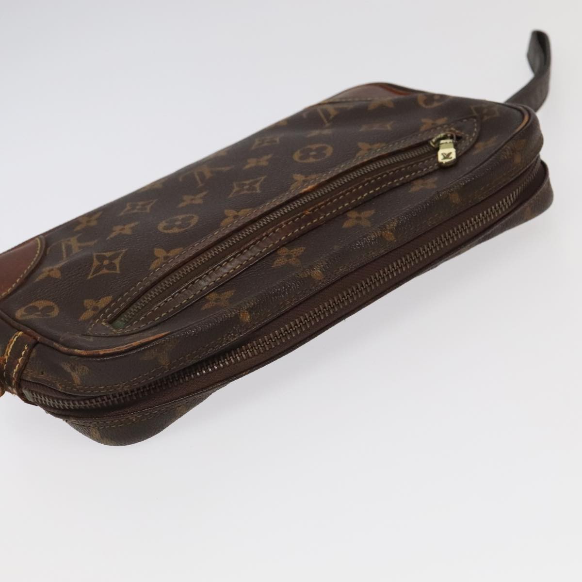 LOUIS VUITTON Monogram Marly Dragonne GM Clutch Bag M51825 LV Auth 95241