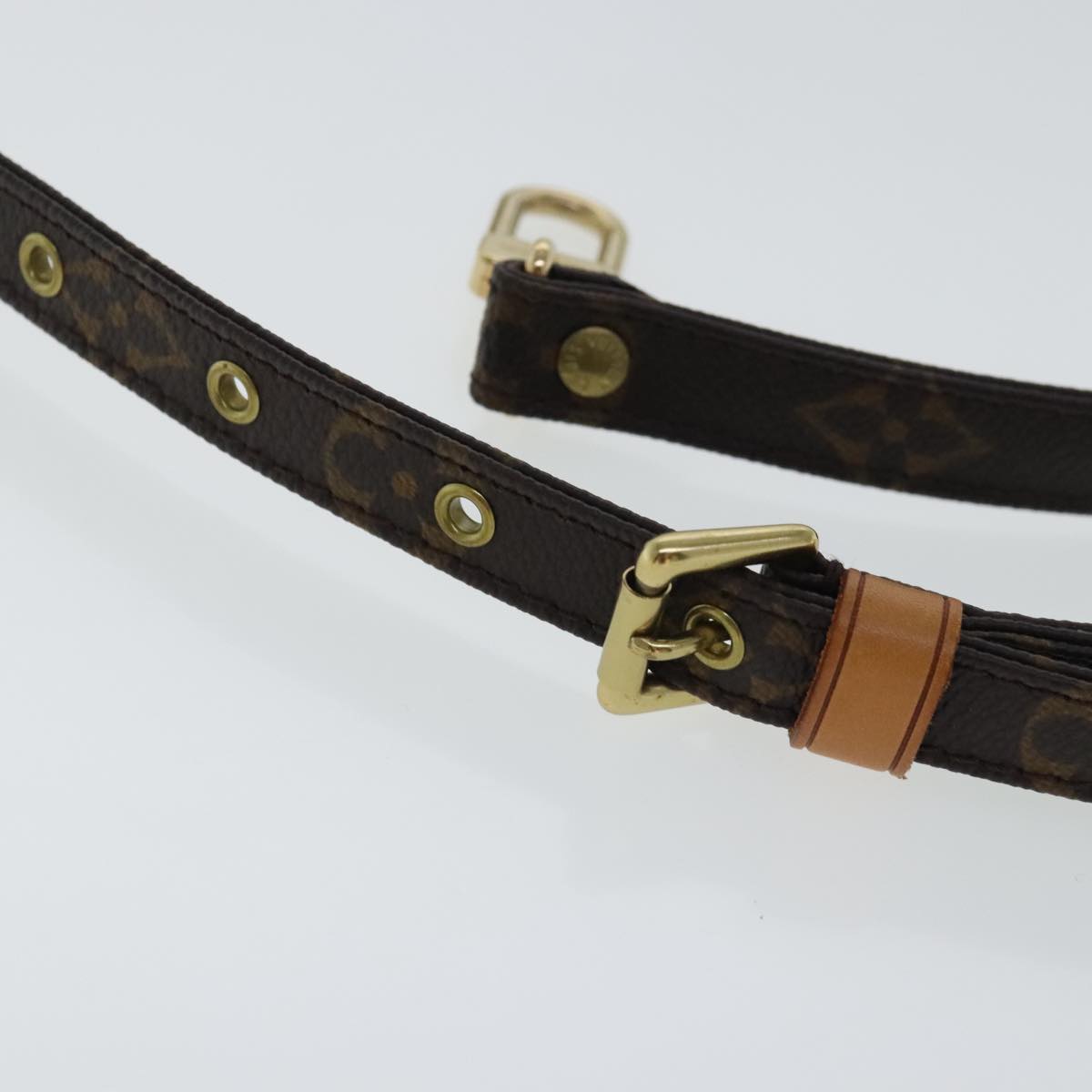 LOUIS VUITTON Monogram Adjustable Shoulder Strap 37""-44.1"" LV Auth 95274