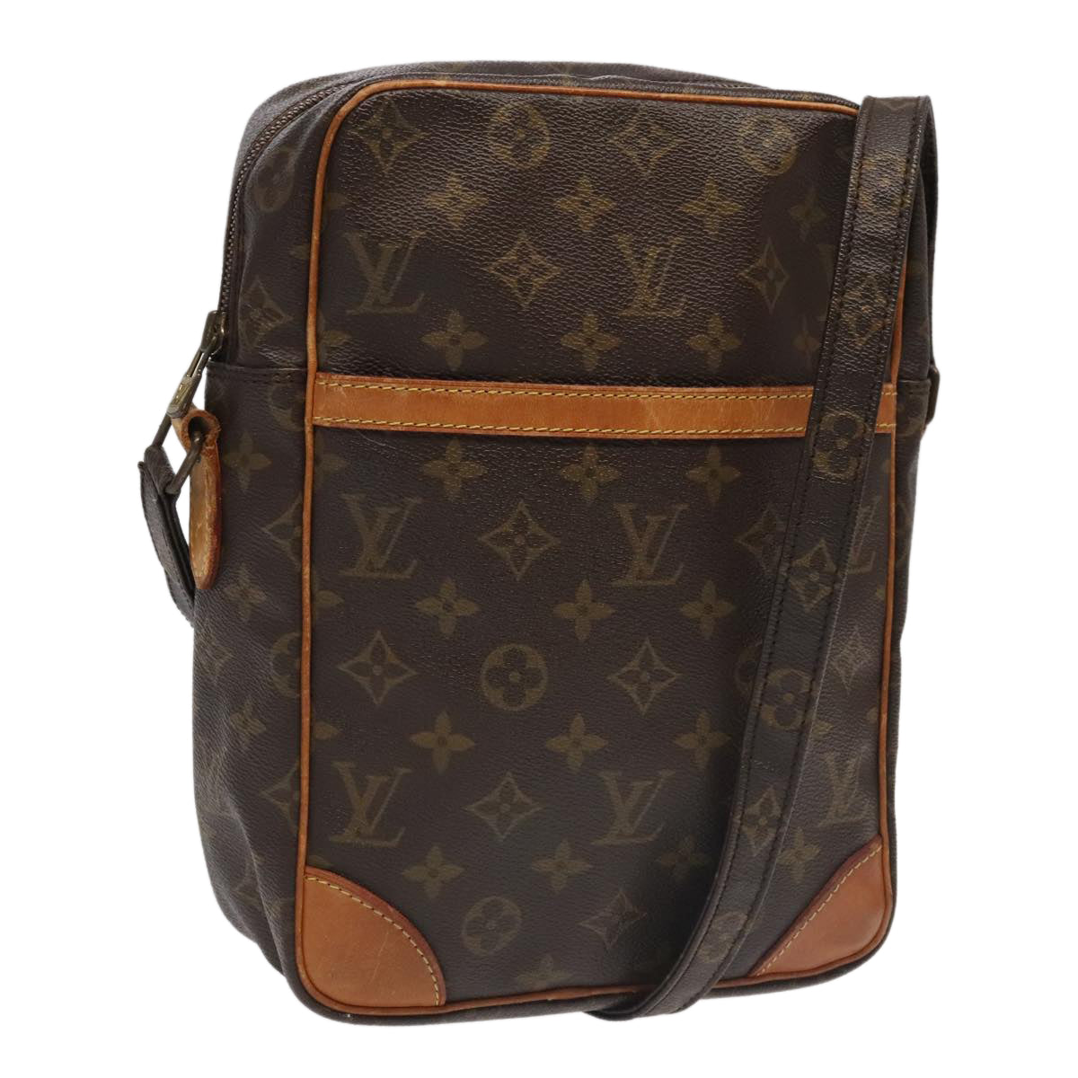 LOUIS VUITTON Monogram Danube MM Shoulder Bag M45264 LV Auth 95275