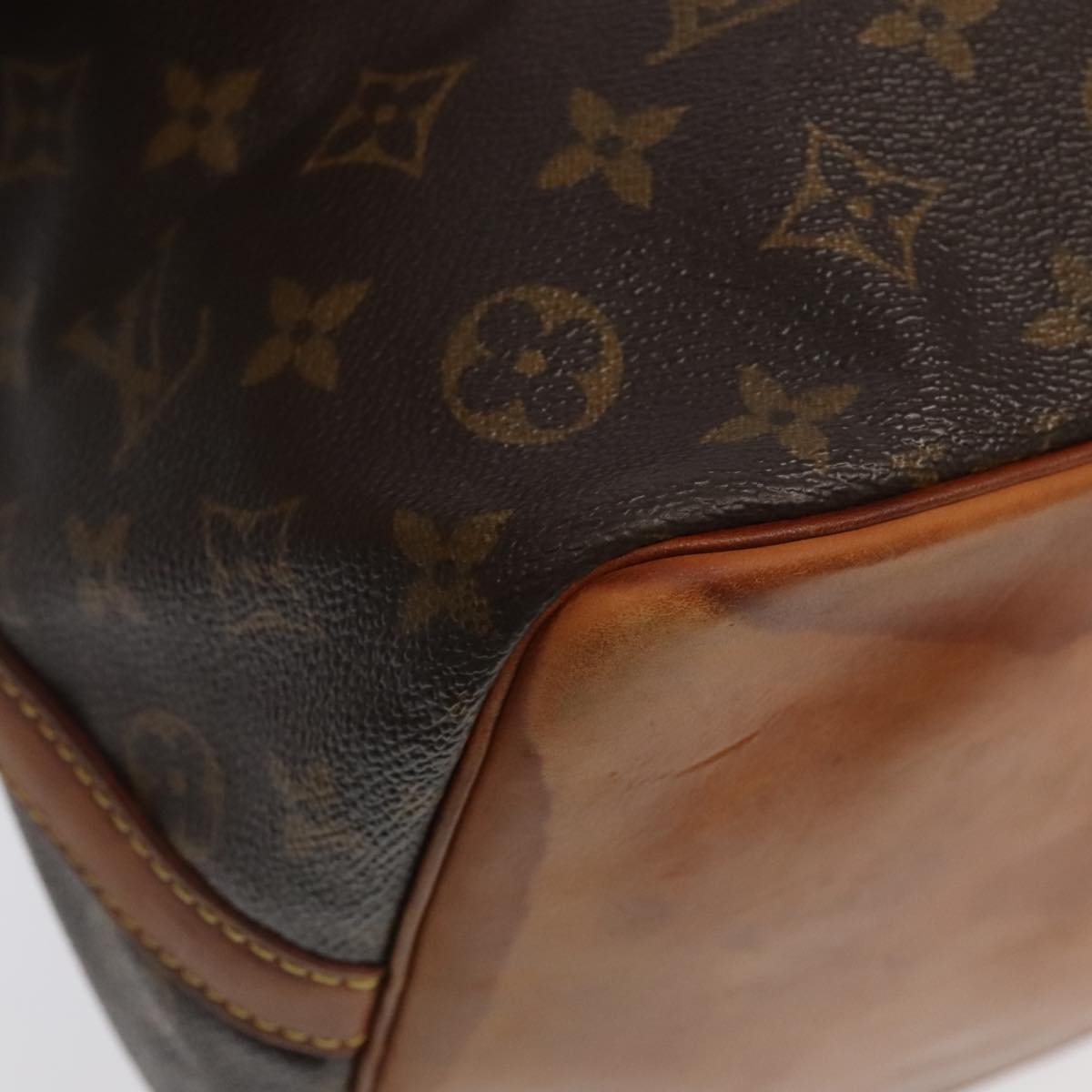 LOUIS VUITTON Monogram Petit Noe Shoulder Bag M42226 LV Auth 95277