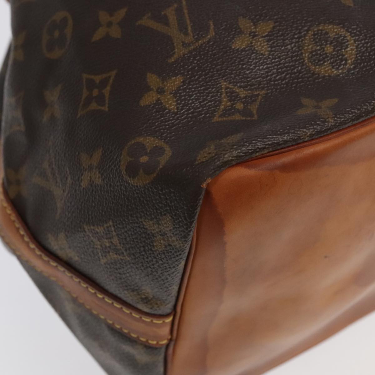 LOUIS VUITTON Monogram Petit Noe Shoulder Bag M42226 LV Auth 95277