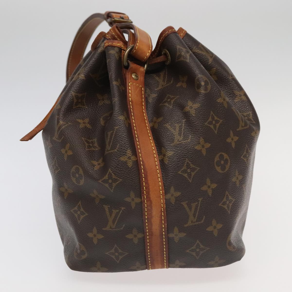 LOUIS VUITTON Monogram Petit Noe Shoulder Bag M42226 LV Auth 95277