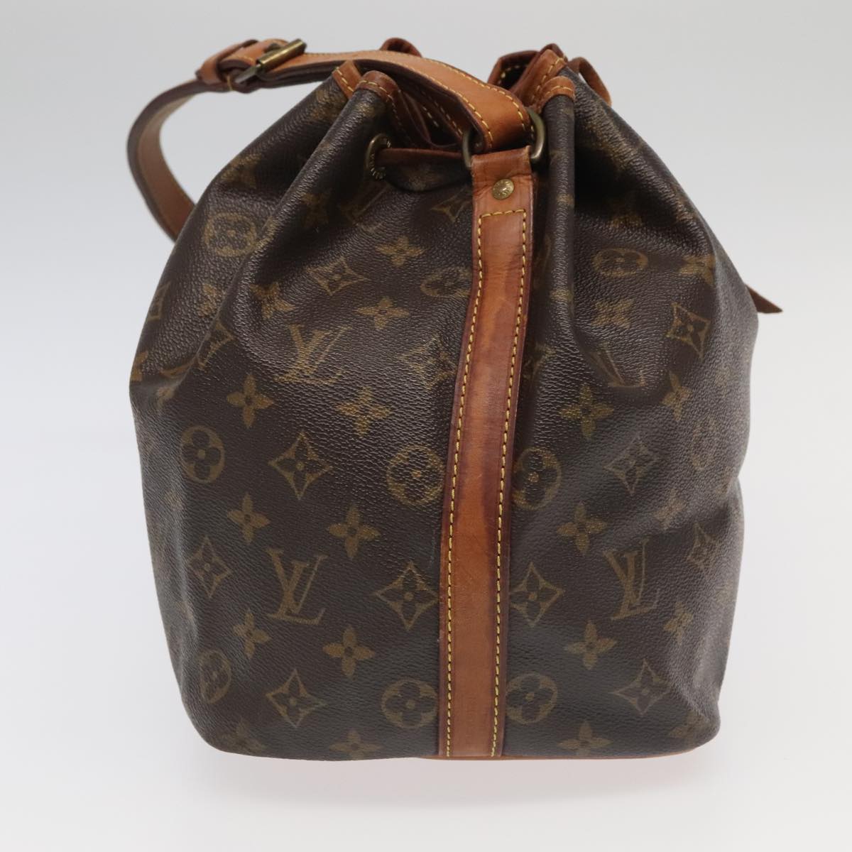 LOUIS VUITTON Monogram Petit Noe Shoulder Bag M42226 LV Auth 95277