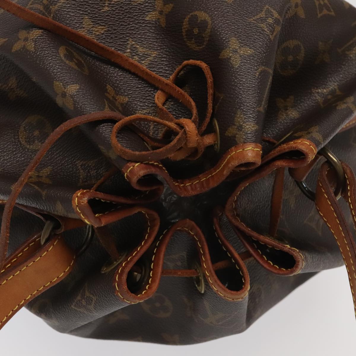 LOUIS VUITTON Monogram Petit Noe Shoulder Bag M42226 LV Auth 95277