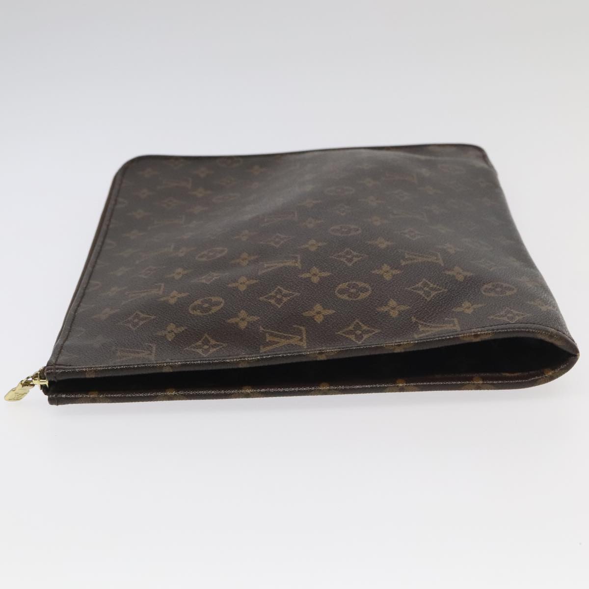 LOUIS VUITTON Monogram Posh Documents Clutch Bag M53456 LV Auth 95284