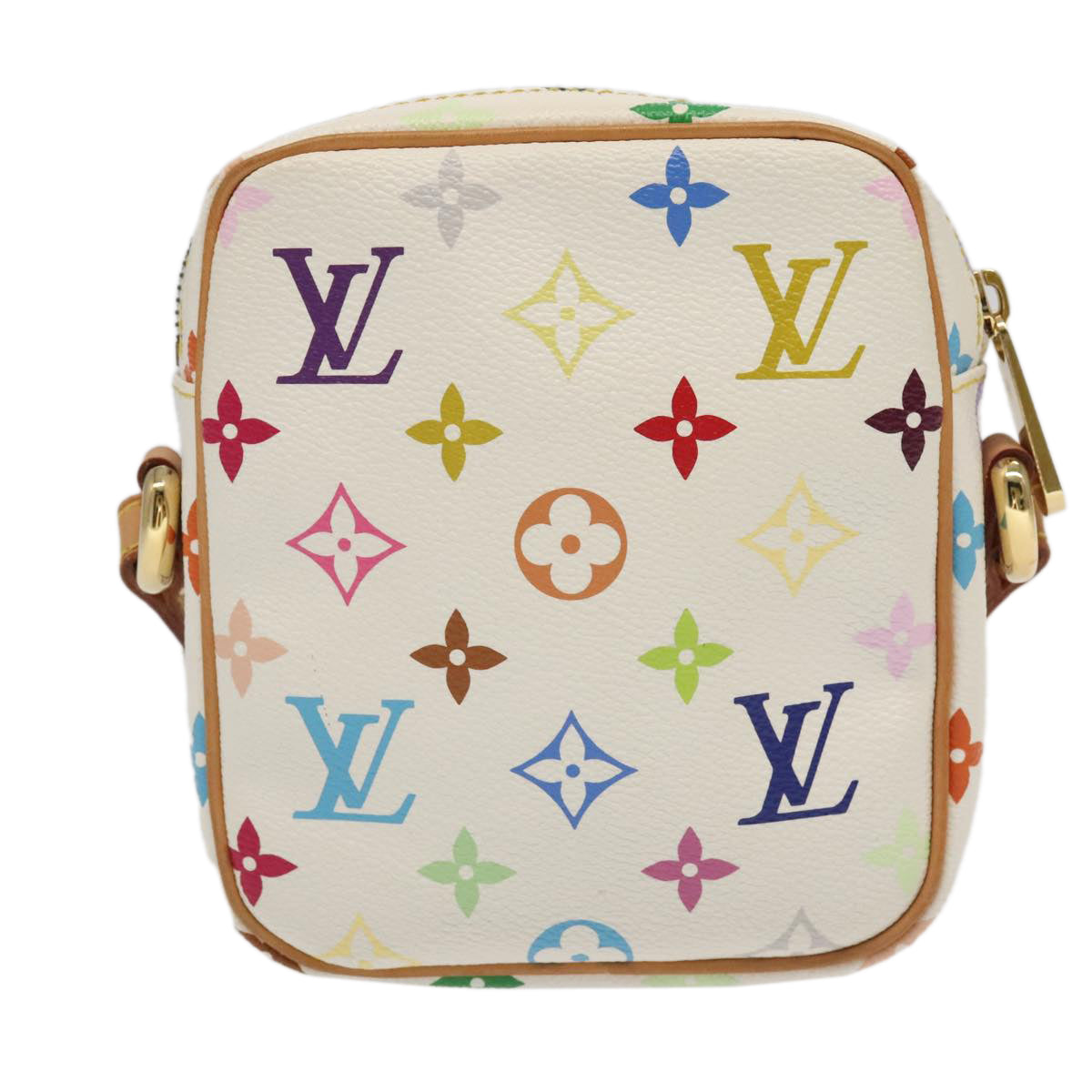 LOUIS VUITTON Monogram Multicolor lift Shoulder Bag White M40055 LV Auth 95291 - 0