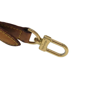 LOUIS VUITTON Adjustable Shoulder Strap Leather 32.3""""""""-39.4"""""""" Beige Auth 95321 - 0