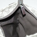 GUCCI GG Supreme Shoulder Bag PVC Leather Beige Brown Silver 141626 Auth 95328-23