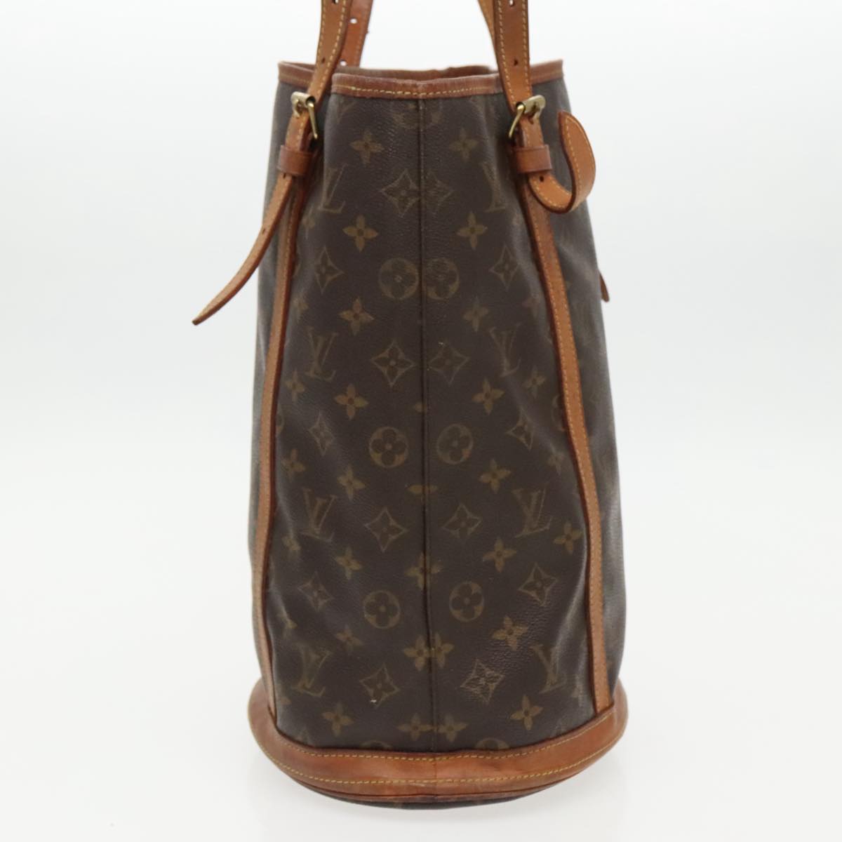 LOUIS VUITTON Monogram Bucket GM Shoulder Bag M42236 LV Auth 95360