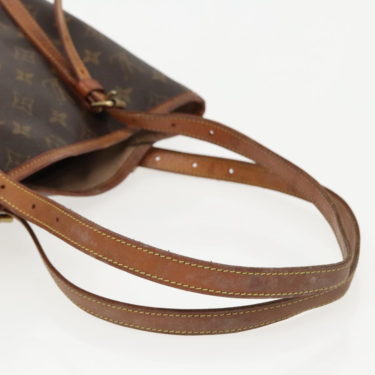 LOUIS VUITTON Monogram Bucket GM Shoulder Bag M42236 LV Auth 95360