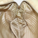 PRADA Hand Bag Nylon Beige Gold Auth 95369-19