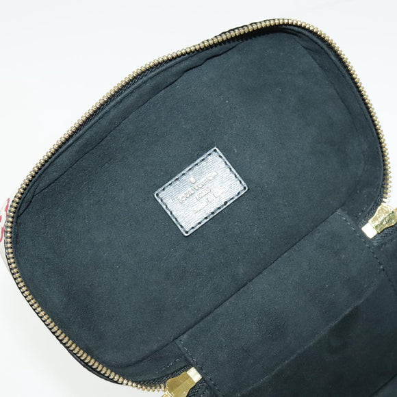LOUIS VUITTON Monogram Game On Vanity PM Handtas Wit M57458 LV Auth 95384SA