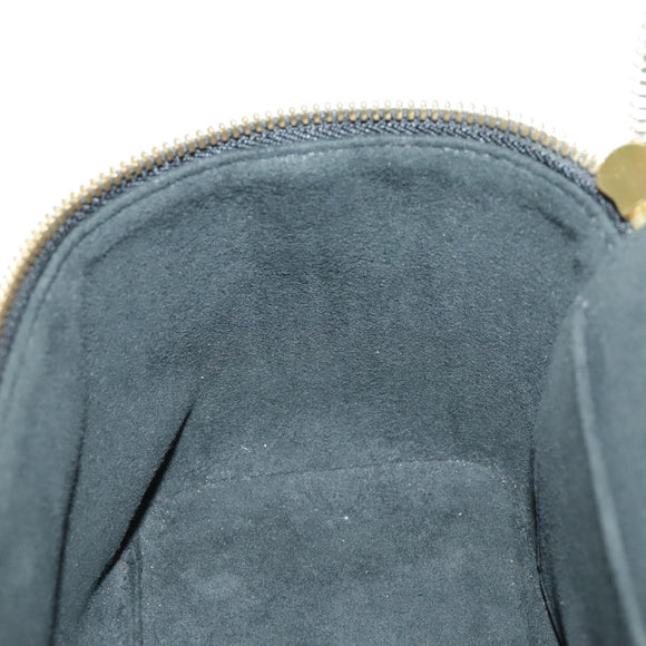 LOUIS VUITTON Monogram Game On Vanity PM Handtas Wit M57458 LV Auth 95384SA