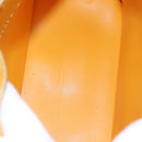 LOUIS VUITTON Monogram Vernis Houston Hand Bag Lime Yellow M91055 LV Auth 95398-11