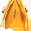 LOUIS VUITTON Monogram Vernis Houston Hand Bag Lime Yellow M91055 LV Auth 95398-19