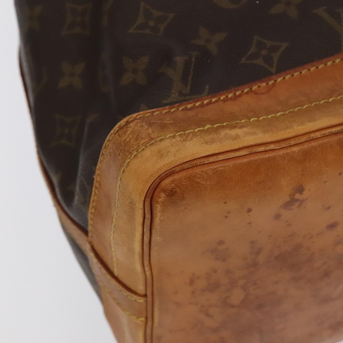 LOUIS VUITTON Monogram Noe Shoulder Bag M42224 LV Auth 95403