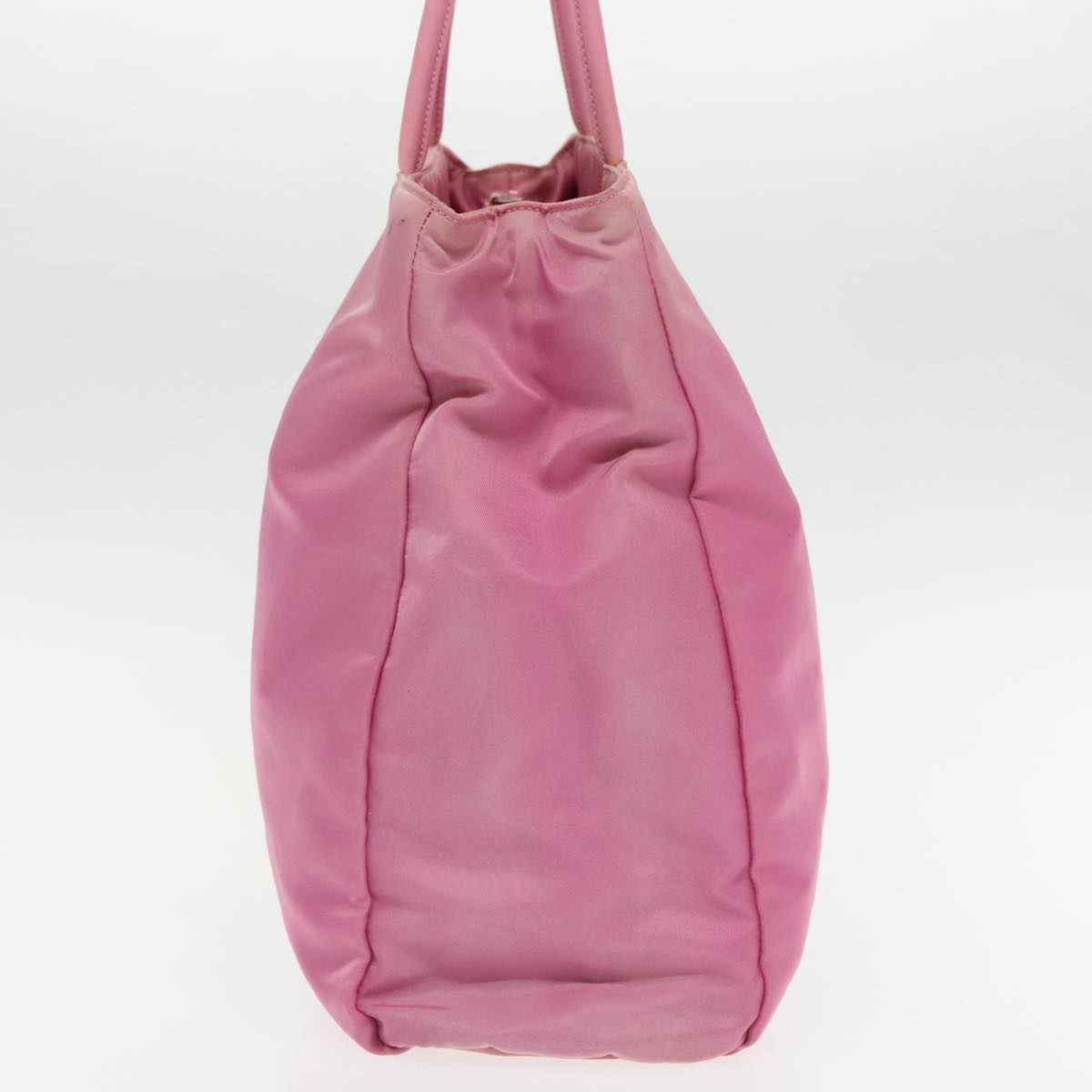 PRADA Tote Bag Nylon Pink Auth 95413