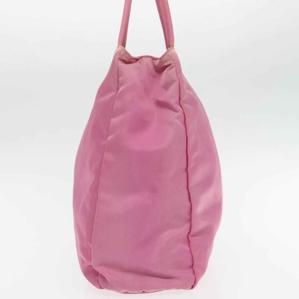 PRADA Tote Bag Nylon Pink Auth 95413