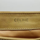 CELINE Shoulder Bag Leather Beige Auth 95426-18