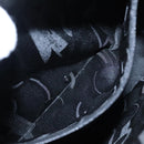 Salvatore Ferragamo Gancini Tote Bag Leather Black Silver Auth 95430-22