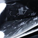 Salvatore Ferragamo Gancini Tote Bag Leather Black Silver Auth 95430-24