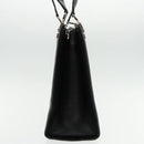 Salvatore Ferragamo Gancini Tote Bag Leather Black Silver Auth 95430-4